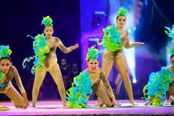 Concurso de comparsas infantiles del Carnaval de Las Palmas de Gran Canaria (Foto TA)